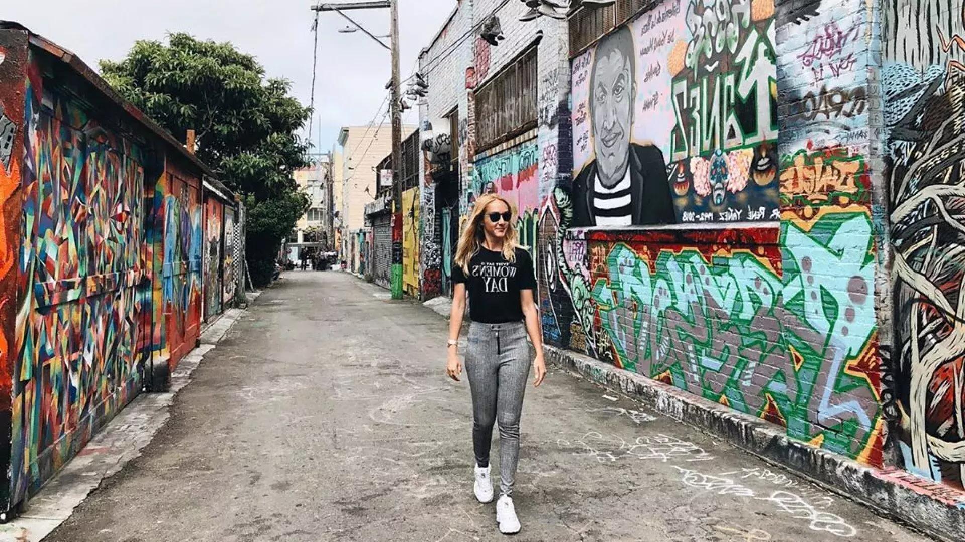 Walk down Clarion Alley is a must-do on your first visit to the Mission District.